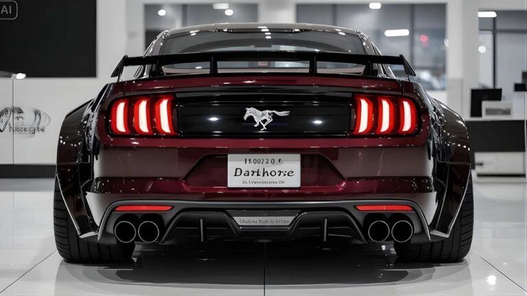 2026 Ford Mustang Dark Horse
