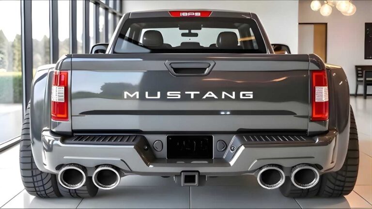 2026 Ford Mustang Pickup Truck
